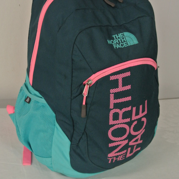 The North Face Haystack Teal Pink Girls 